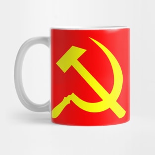 Hammer sickle yellow Mug